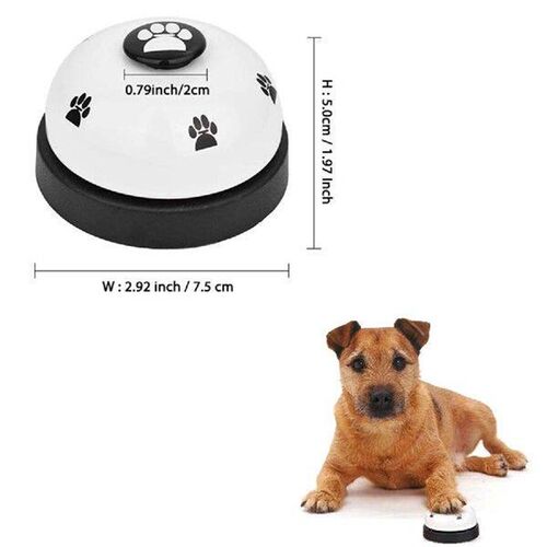 Pet Bell, 2 Pack Metal Bell Dog Training With Non Skid