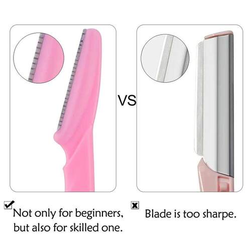 3/10Pcs Eyebrow Trimmer Blade Women Face Shaver Portable Eye