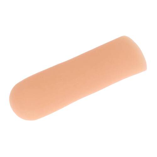 Extended finger and toe protection cover, skin tone finger