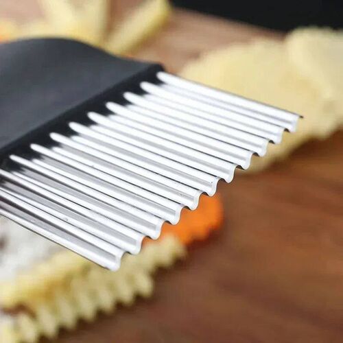 Stainless Steel Potato Chip Slicer Dough Vegetable Fruit Cri