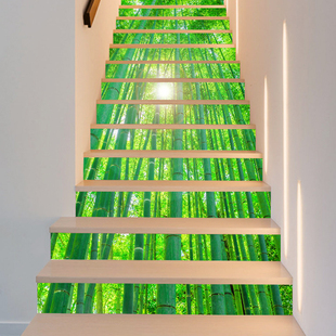 黑白钢琴键创意装饰改造培训机构教室壁纸翻新楼梯台阶墙贴纸自沾