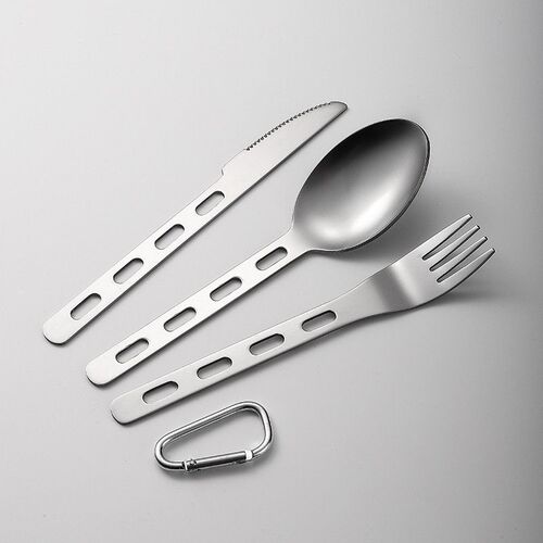 Hot selling Stainless Steel Camping Tableware Set 3-piece S