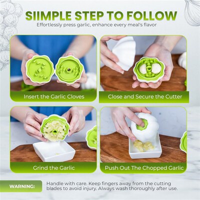 Garlic Grinder Press Crusher Mincer Vegetable