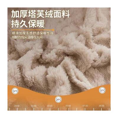 Warm Flannel Fitted Sheet Bedsheet Bed Mattress Cover single