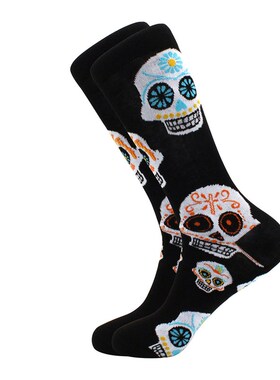fashion man socks color combed cotton autumn winter warm