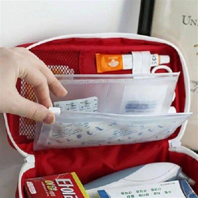 Large Capacity Portable Medicine Storage Bag Outdoor First