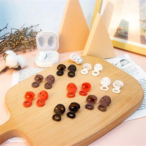 8 Pairs Silicone Ear Tips Replacement Wireless Earbuds Tips