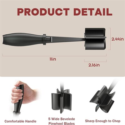 Meat Chopper Hamburger Masher and Smasher Mix Chopper