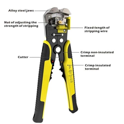 Wire Stripper Cable Cutter Crimper Wire PlNiers Automatic Mu