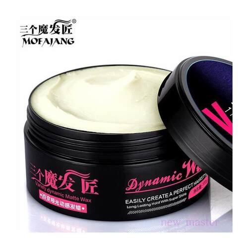 Styling matte wax mens solid hair mud permanent styling