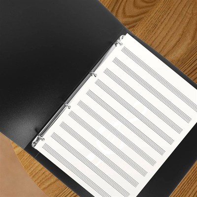 Four Hole Folder Document Organizer Colored Music Score Scho