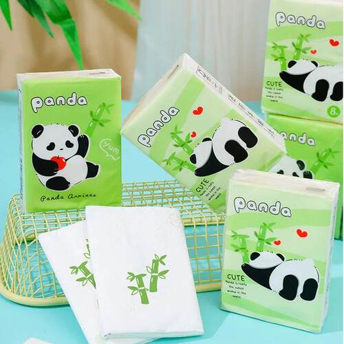 Fashion Panda Small Packet Tissue Facial Tissue Portable Pri