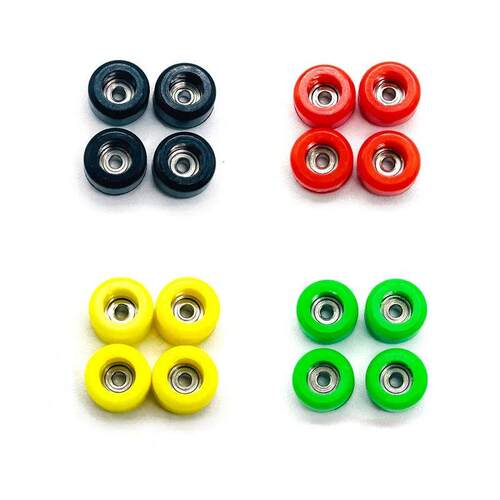 Fingerboard Wheels with Bearing for Finger Skate Board and M