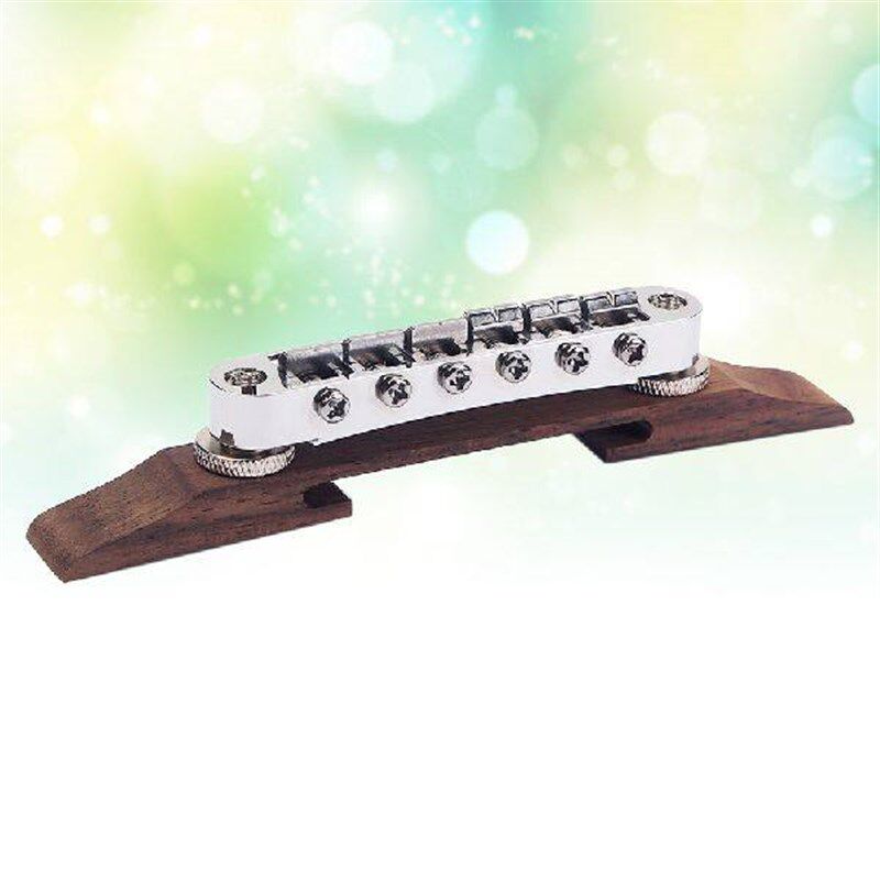 GA605 Adjustable 6 Strings Guitar Bridge Roller Saddle