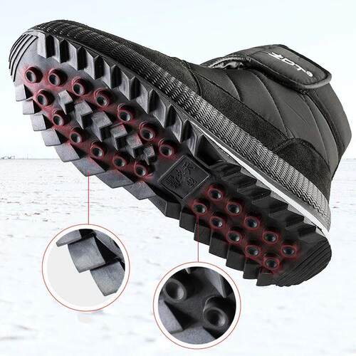 Large Size 36-47 Fashion Men Snow Boots Mens Casual Anti Sl