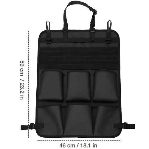 Car Organizer Seat Back Storage Bag Multifunction Camo Hangi