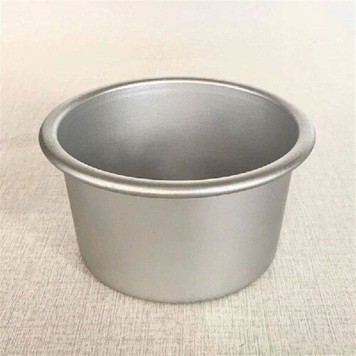 Set of 10 Small Cake Aluminum Moulds Nonstick Cups Metal