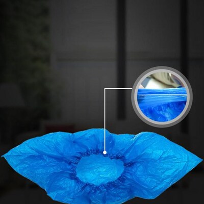 Disposable PE environmental protection plastic shoe cover in