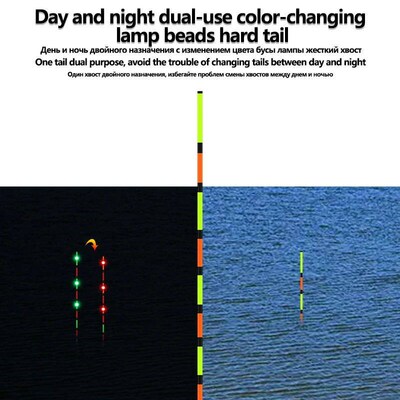 1PC LED Gravity Sensor Float Tail+1 Float Tube+1 Bag Hooks+1