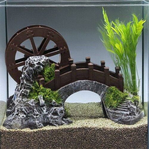 Fish Tank Landscaping Decor Resin Aquarium Artificial