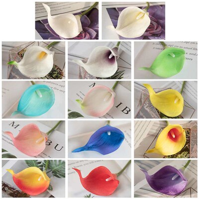 Mini Calla simulation flower simulation plant home decoratio