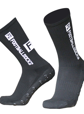 New Style FS Football Socks Round Silicone Suction Cup Grip