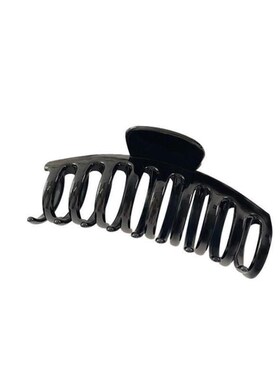 发夹Hot Sale Solid Color Claw Clip Large Barrette Crab Hair1