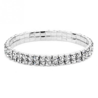 Silver Ankle Bracelet For Women Rhinestones Anklet Chain