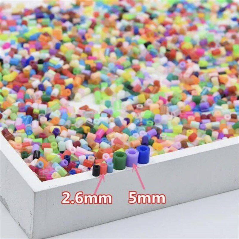 24/48/72 colors hama beads kit toy 2.6/5mm perler educationa