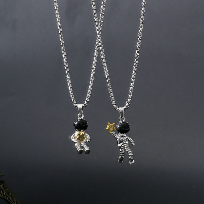 Titanium just lifts the stars  hugs the stars  hip-hop neckl