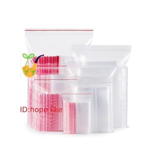 Zip Lock Kitchen Package Storage Bag Plastic Bag self seal