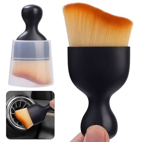 Car Interior Cleaning Brush with Casing Center Console Air C
