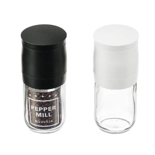 Versatile Glass Spice Mill Perfect for Grinding Salt Sesame
