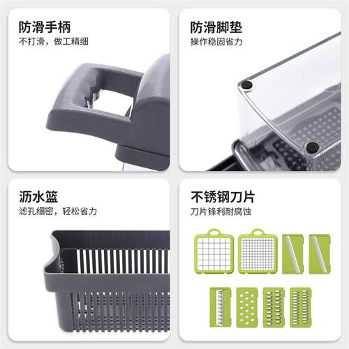 Vegetable Chopper Slicer Dicer Veggie Food Cutter Onion Chop