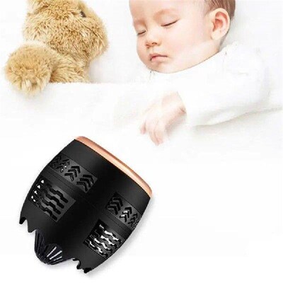 Double-blade Turbine Table Tiny Round Fan Quiet Operation