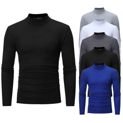 Jodimitty Winter Warm Half High Collar Fashion Thermal Under