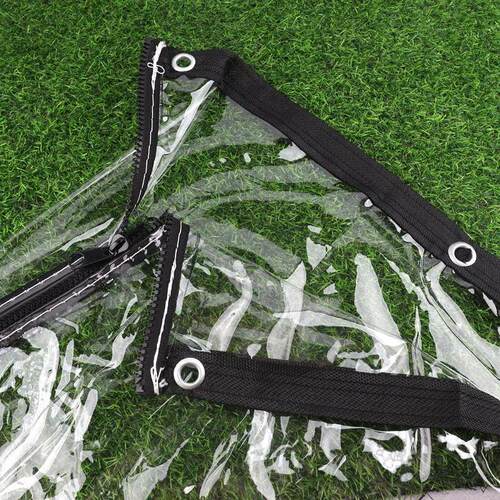 Customiable Transparent Tarpaulin With Zipper Outdoor Pergol