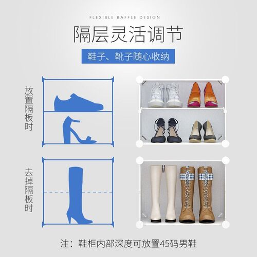 Transparent shoe box shoes containing artifact space drawer