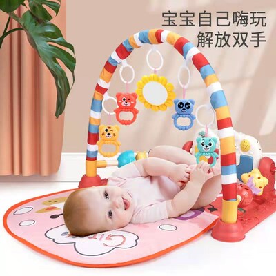 Baby Activity Gym Play Mat Newborn 0-12 Months Developing Ca