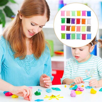 48 PCS Colored Clay Air Dry Tools Bulk Molding for Kids Plas