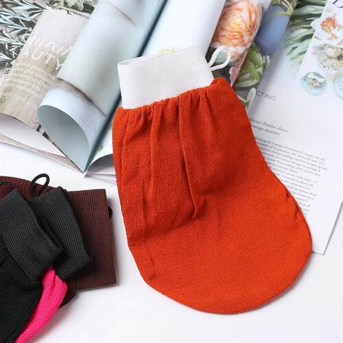 Shower Scrubber Bath Scrub Glove Exfoliating Body Facial Tan