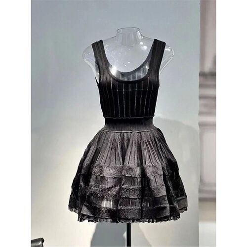 Six Colors High-end 2024New Short Dress Womens Summer Frenc