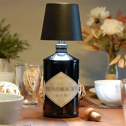2Pcs Wireless Touch Table Lamp Dimmable LED Bottle Lamp
