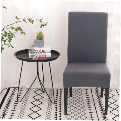 Solid Color Chair Cover Spandex Stretch Elastic Chair Covers
