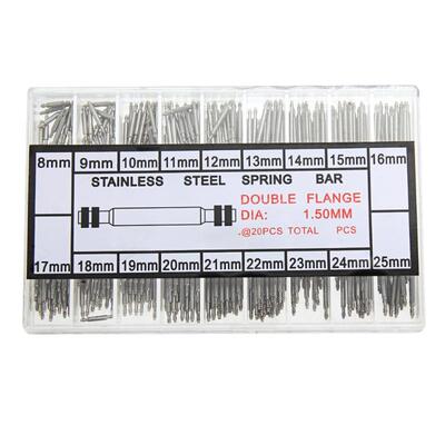 360pcs 8-25mm Watchmaker Watch Tools Spring Bar Link Pins