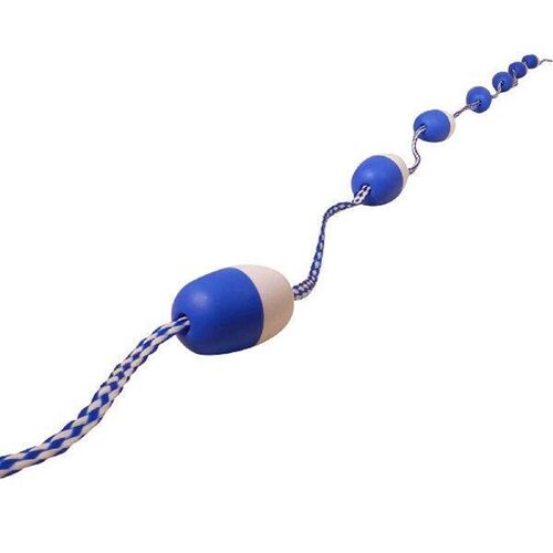 5.5m Swimming Pool Safety Divider Rope with 11 Floats & 2