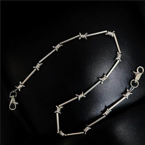 spot rock punk metal pants chain bamboo chain wallet chain