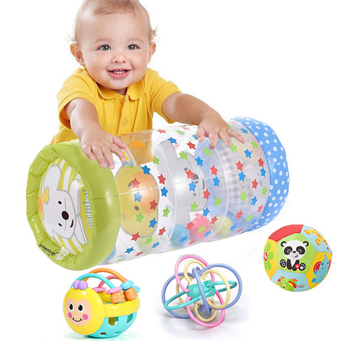 Inflatable Crawling Baby Toy Sensory Water Play Mat Baby Gam