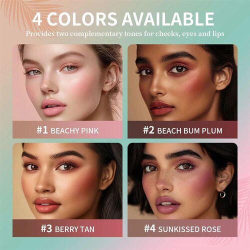 Buttery Blush Stick Glow & Go Cheek Lip Tinted Long lasting