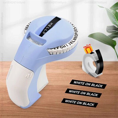 B90 Manual Label Maker 3D Embossing Label Printer Similar as